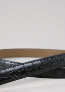 חגורת עור אנה שחור