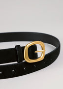 חגורת עור דנה שחורה