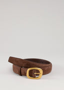 חגורת עור דנה קפה