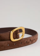 חגורת עור דנה קפה