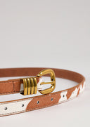 חגורת עור  פרה