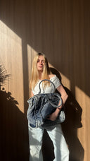 תיק ליאורה גינס כחול