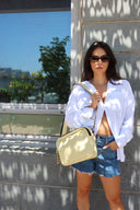 תיק גירו גדול פליסה צהוב